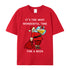 Unisex Christmas Theme Cotton T-Shirt